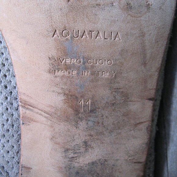 Aquatalia | Shoes | Aquatalia Tan Xcellent Perforated Suede  Aquatalia Perforated Ankle Boots